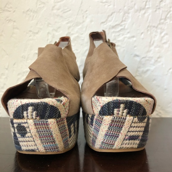 Jeffrey Campbell Pisa-Fab Wedge Sandal Ibiza Sz 8 - Picture 4 of 10